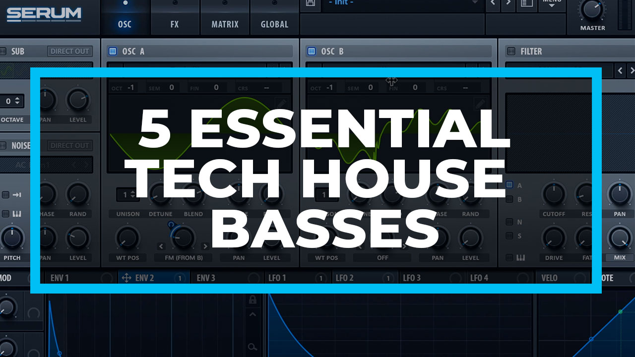 Sam Smyers Free Serum Presets 5 Essential Tech House Basses by Sam