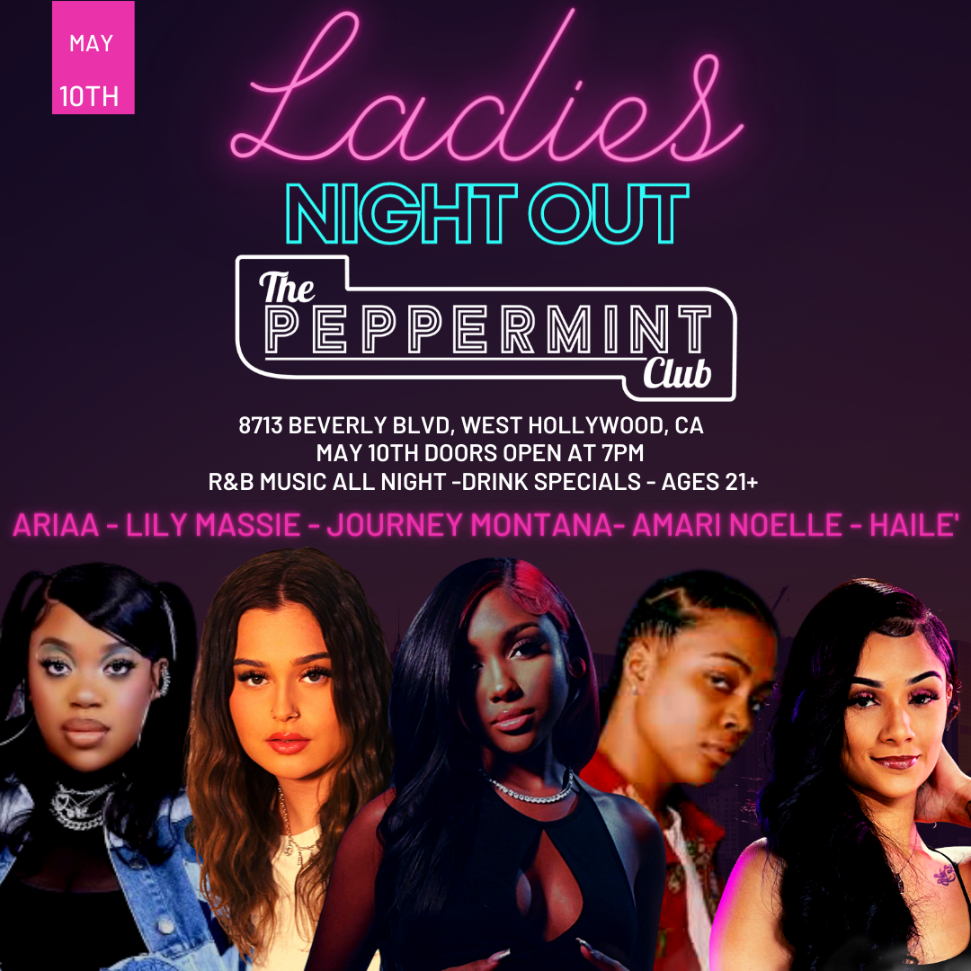 R&B PARTY & LIVE MUSIC by LADIES NIGHT OUT (LOS ANGELES EDITION)