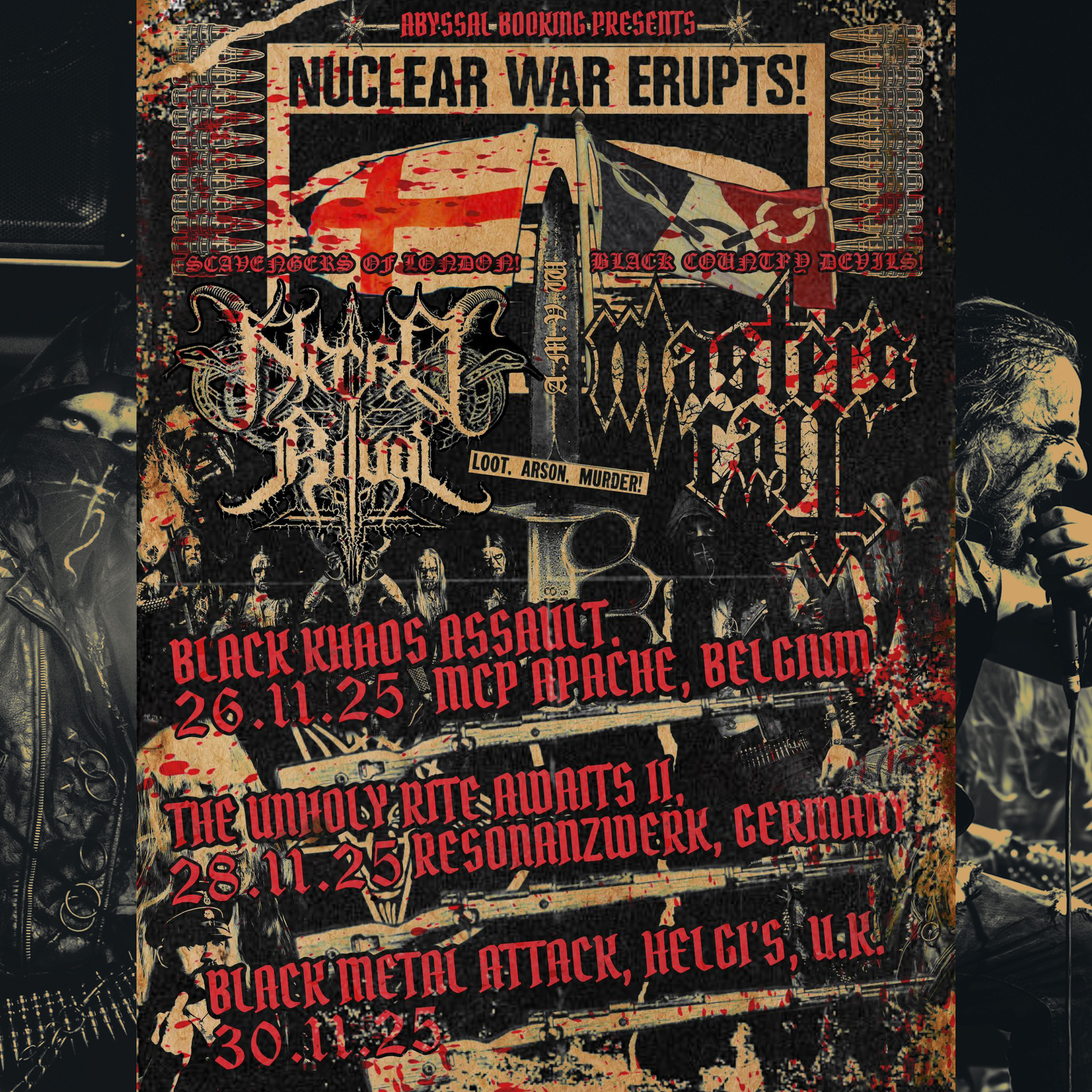 EU/UK Mini Tour 2025 by Master's Call & Necro Ritual